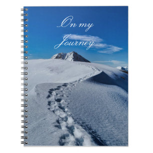 Cahier Empreintes dans la neige