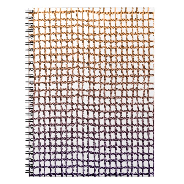 Cahier en filet beige (Devant)