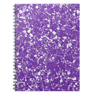 Cahier en marbre à dentelle d'améthyste