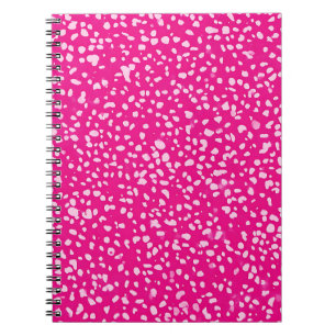 Cahier en marbre rose radiant