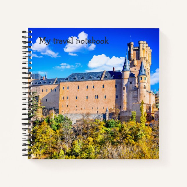 Cahier en spirale Château de Ségovie (Devant)