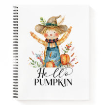 Cahier en spirale Hello Pumpkin