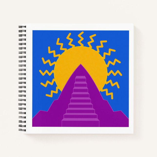 Cahier en spirale Rise Above (Devant)