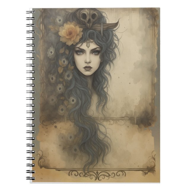 Cahier Enchanteresse Gothique (Devant)