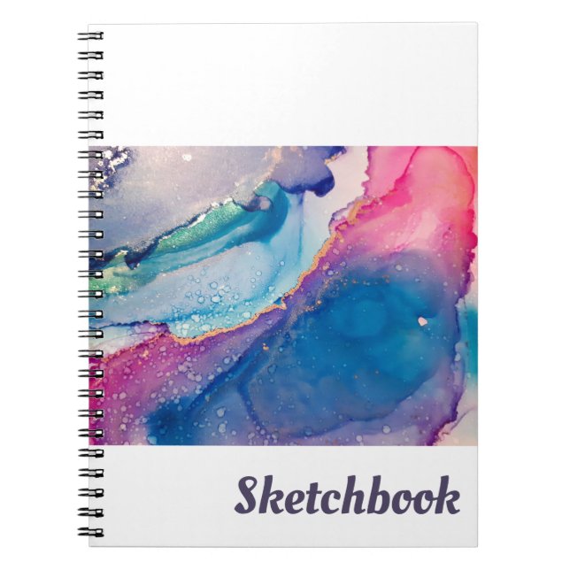 Cahier - Encre d'alcool (Devant)
