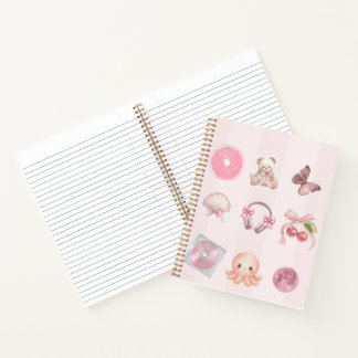 Cahier esthétique rose