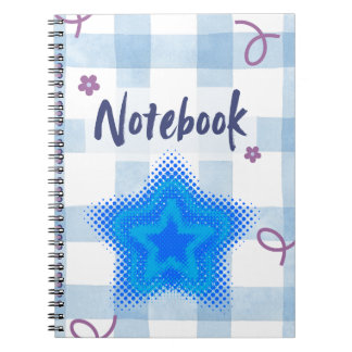 Cahier étoile bleue mignonne ⭐💙✨