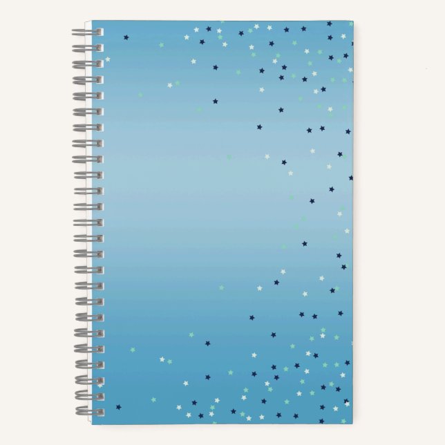 Cahier Étoilé Ombre Bleue (Recto)