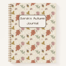 Cahier Feuilles d'Automne Cosy
