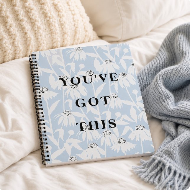 Cahier Fleur de Cosmos Citation You've Got This (Créateur téléchargé)