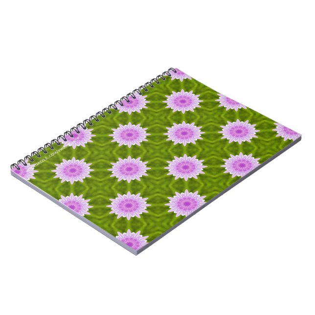 Cahier Flocons Roses (Côté gauche)