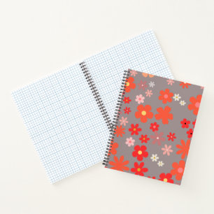 Cahier floral élégant