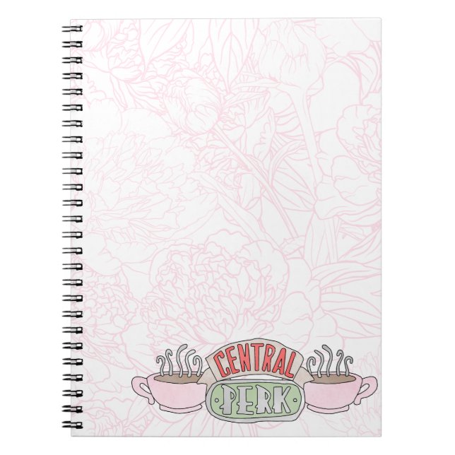 Cahier floral rose CP (Devant)