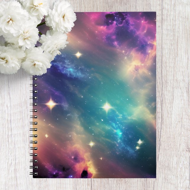 Cahier Galaxie Espace (Créateur téléchargé)