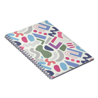 Cahier Géométrique Abstrait Coloré