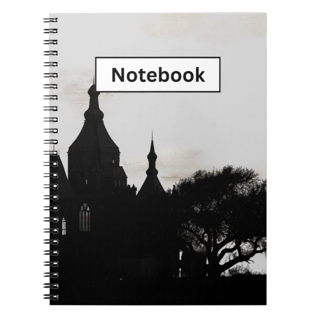 Cahier gothique | Journal à l'esthétique sombre (Devant)
