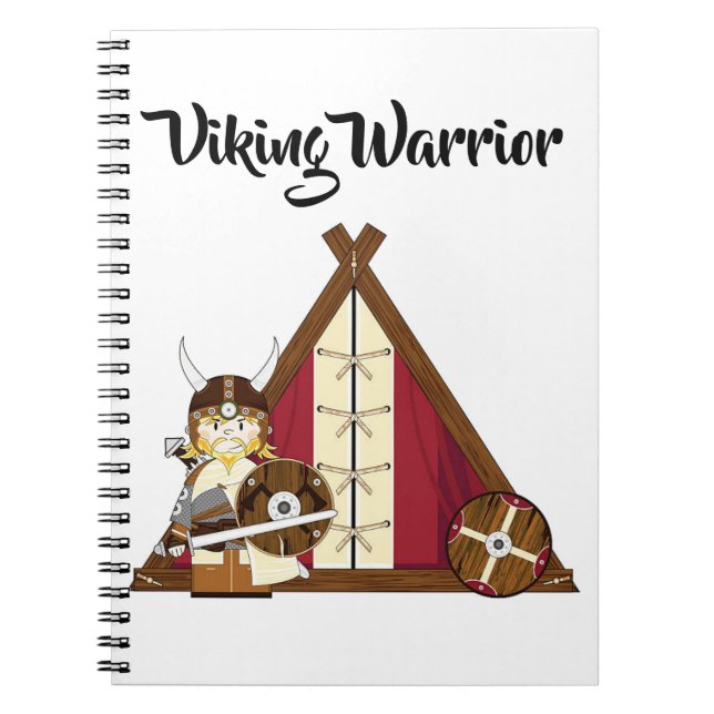 Cahier - Guerrier Viking (Devant)