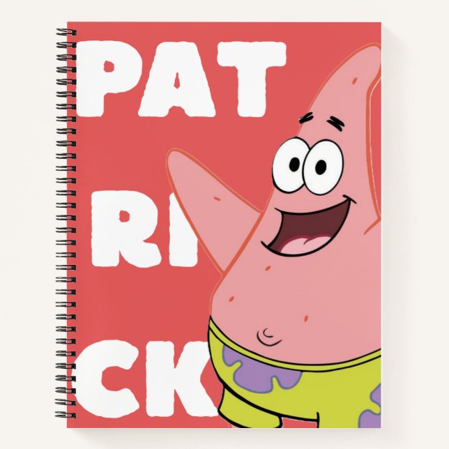 Cahier Inspiré de Patrick Star  (Devant)