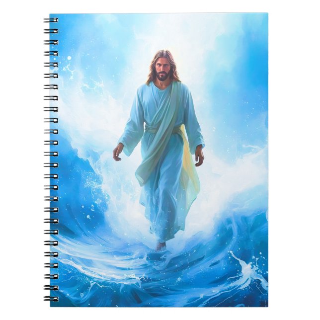 Cahier Jésus dans l'océan (Devant)