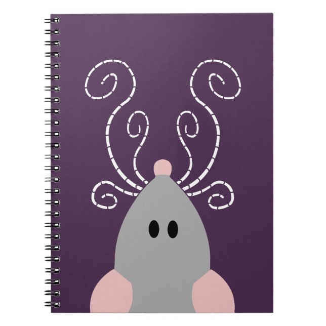 Cahier joli rat ou souris (Devant)