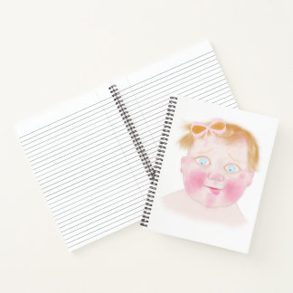 Cahier jolie petite fille