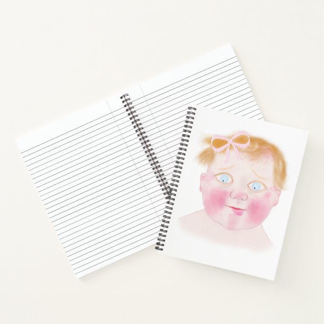 Cahier jolie petite fille (Intérieur)