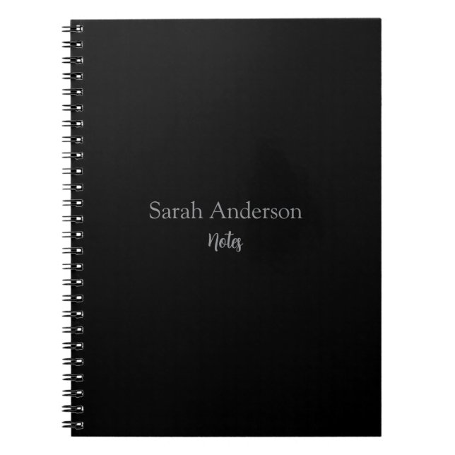 Cahier Journal à Spirale Notes Personnalisées Sara (Devant)
