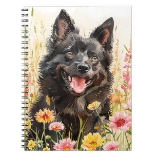Cahier – Journal aquarelle du Schipperke Chien