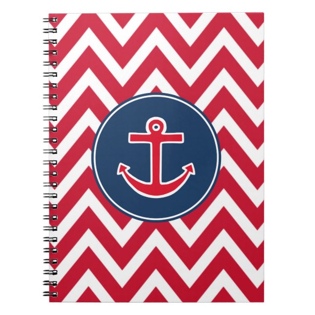 Cahier Journal Cadeau École Ancre Nautique (Devant)