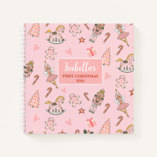 Cahier Journal Casse-Noisette Premier Noël de Bébé