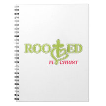 Cahier Journal Chrétien Enraciné Dans Le Christ