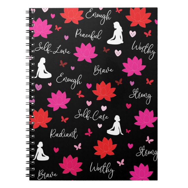 Cahier | Journal de ligne d'art de l'auto-soin (Devant)