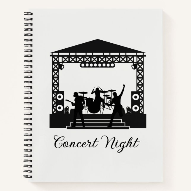 Cahier Journal Moderne Gras Sans Serif  (Devant)