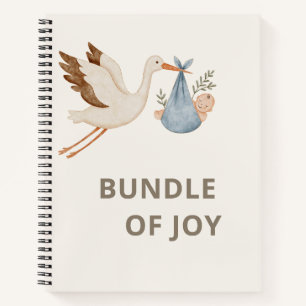 Cahier Journal Moderne Sans Serif Gras