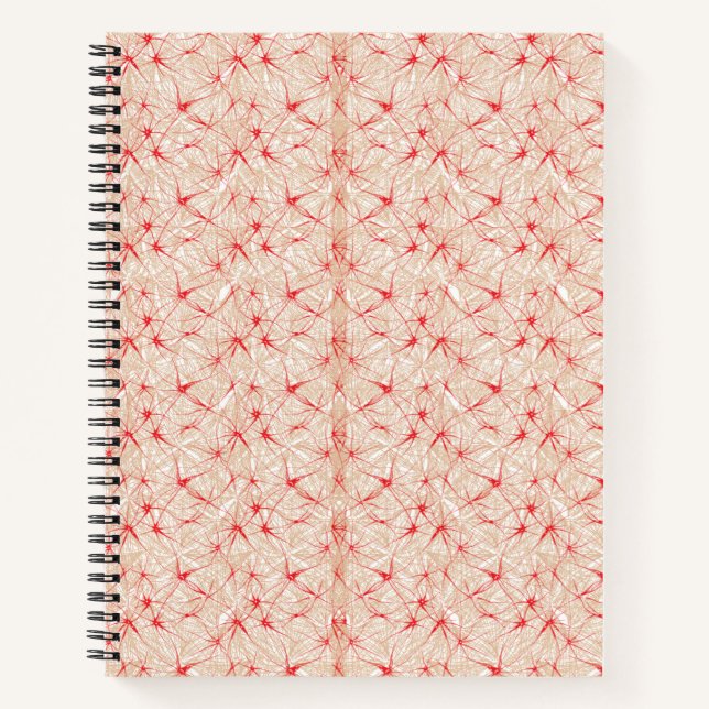 Cahier Journal | Motif Géométrique – Spirale Delux (Devant)