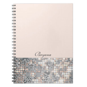 Cahier Journal Paillettes Sequins Brillants
