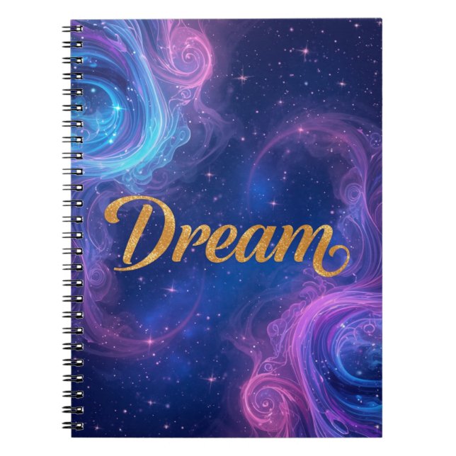 Cahier Journal Spirale Classique Rêve Captivant (Devant)