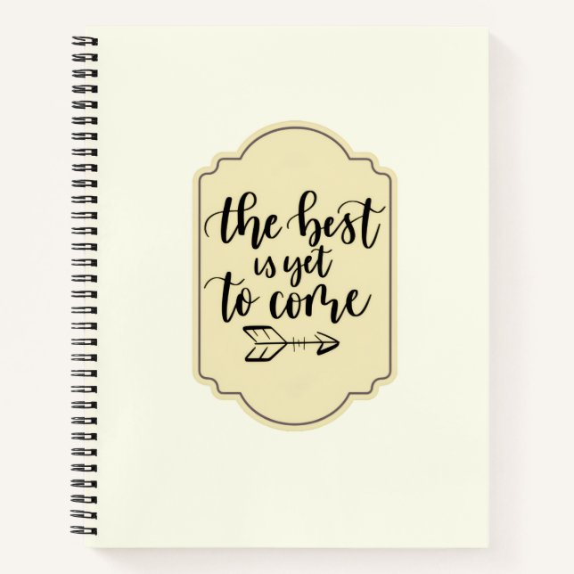 Cahier Journal Vintage Badge Gras  (Devant)