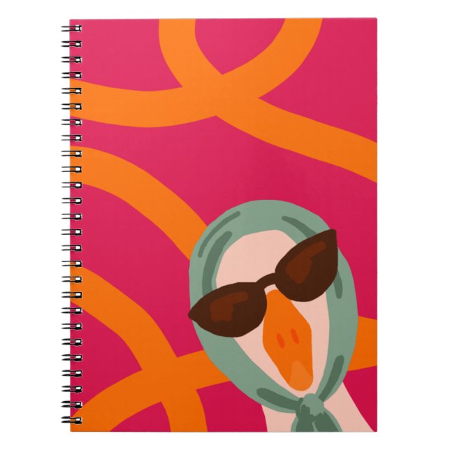 Cahier Joyeux avec Oie Originale (Devant)