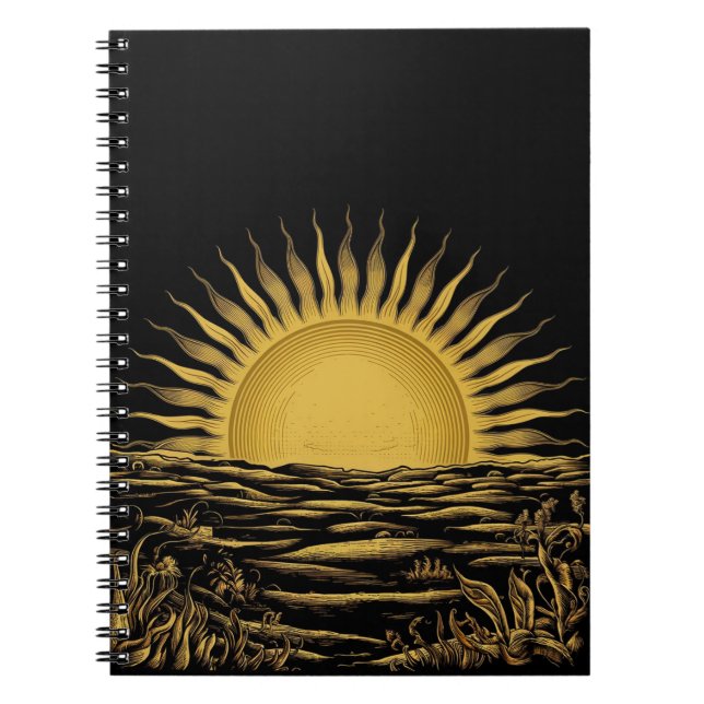 Cahier Lever et Briller - Graphique Lever de Solei (Devant)