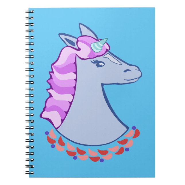 Cahier Licorne Coloré (Devant)