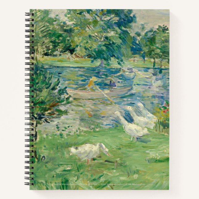 Cahier ligné de Berthe Morisot  (Devant)