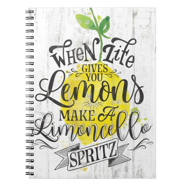 Cahier Limoncello Spritz (Devant)