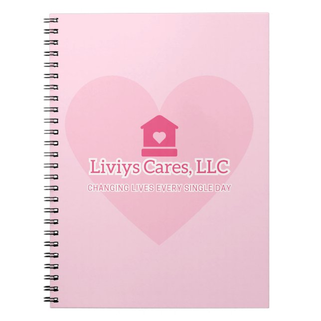 Cahier Logo Liviys Cares (Devant)