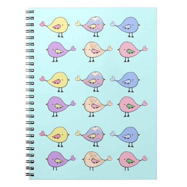 Cahier Lots of Birdies (Devant)