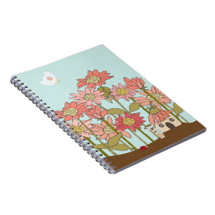 Cahier maison de fée Bleuet