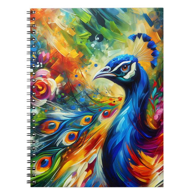 Cahier Majesté Paon Radiante (Devant)