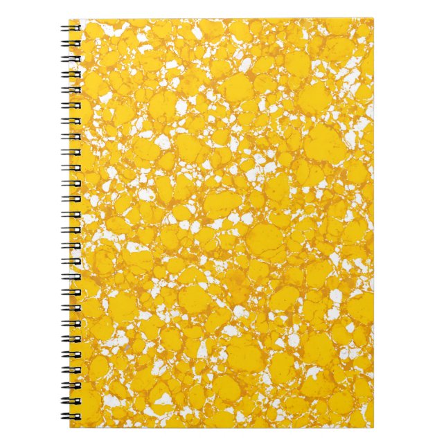 Cahier Marbre Doré (Devant)