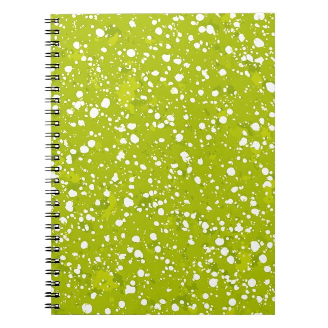 Cahier Marbré Éclat de Citron (Devant)