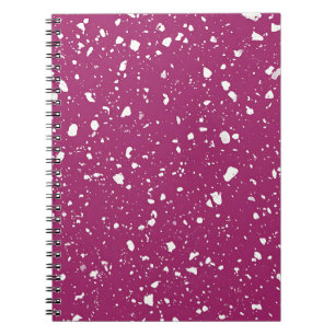Cahier Marbré framboise